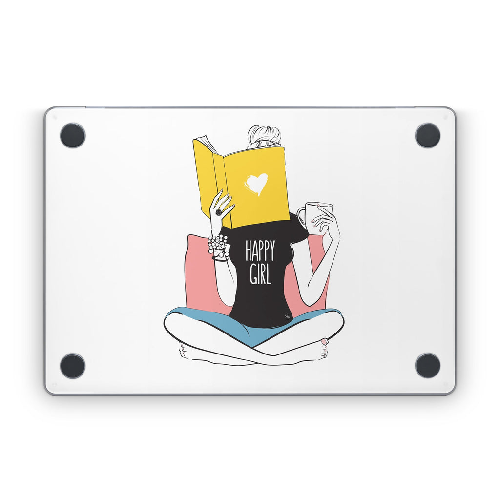 Happy Girl - Apple MacBook Skin