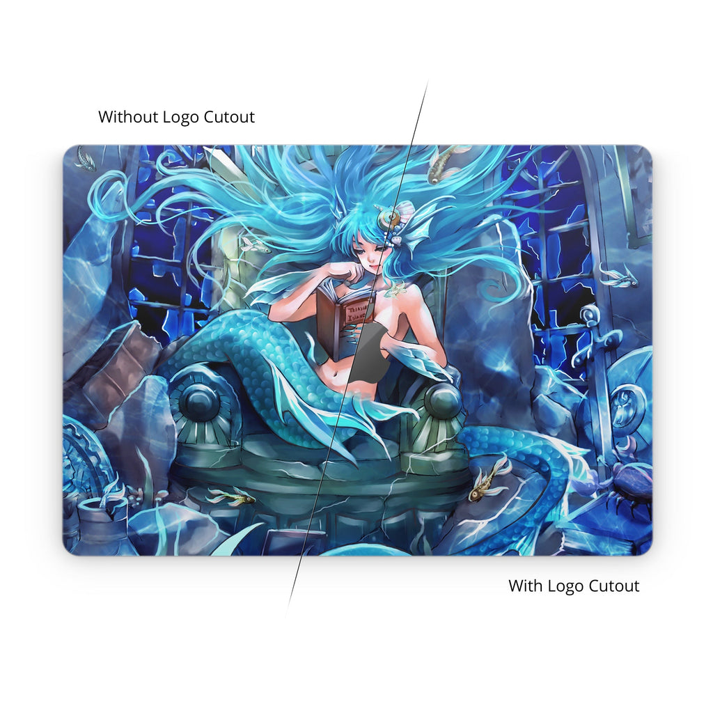 In Her Own World - Apple MacBook Skin