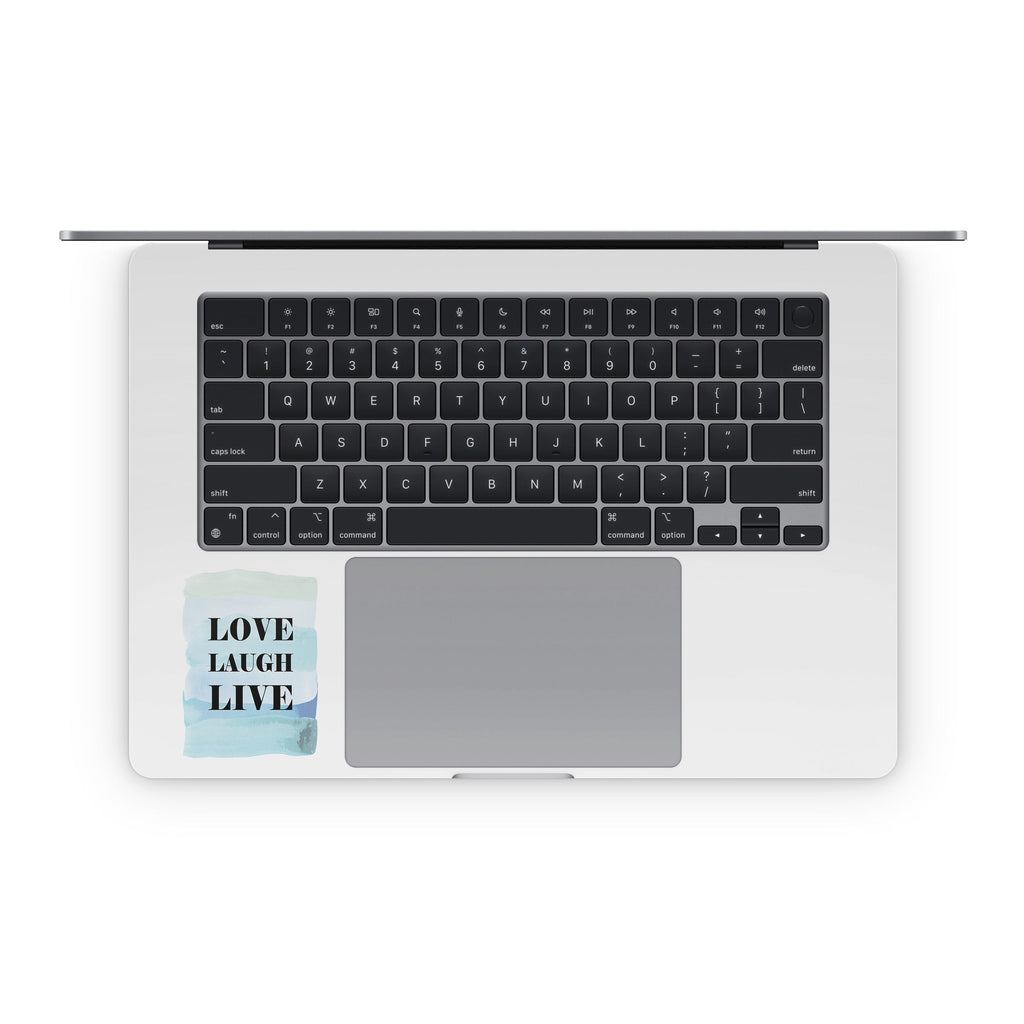 Love Laugh Live - Apple MacBook Skin