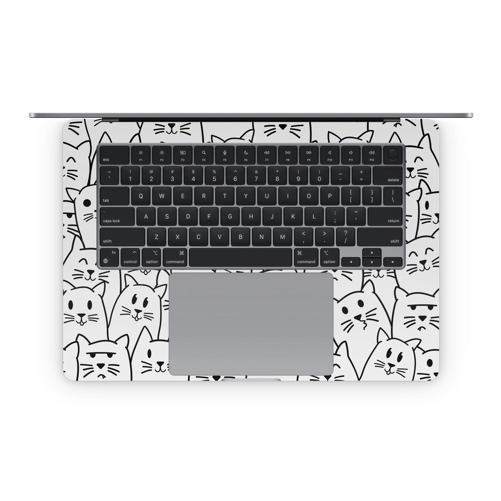 Moody Cats - Apple MacBook Skin