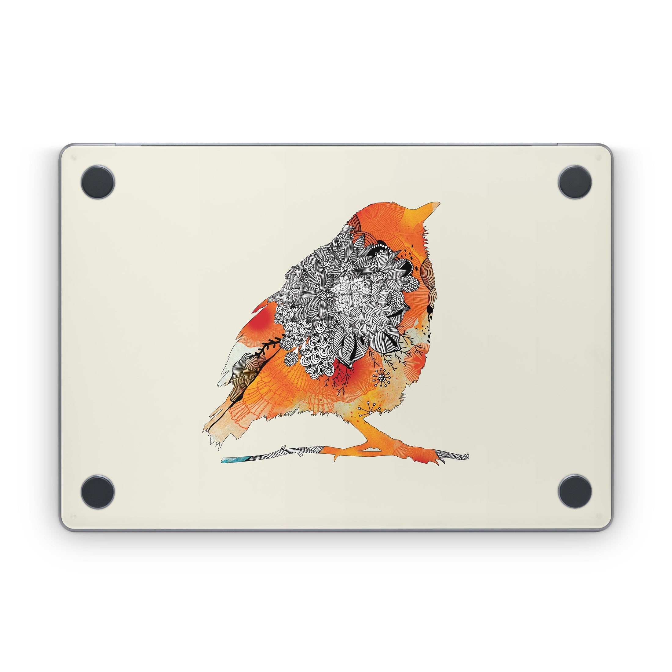 Orange Bird - Apple MacBook Skin