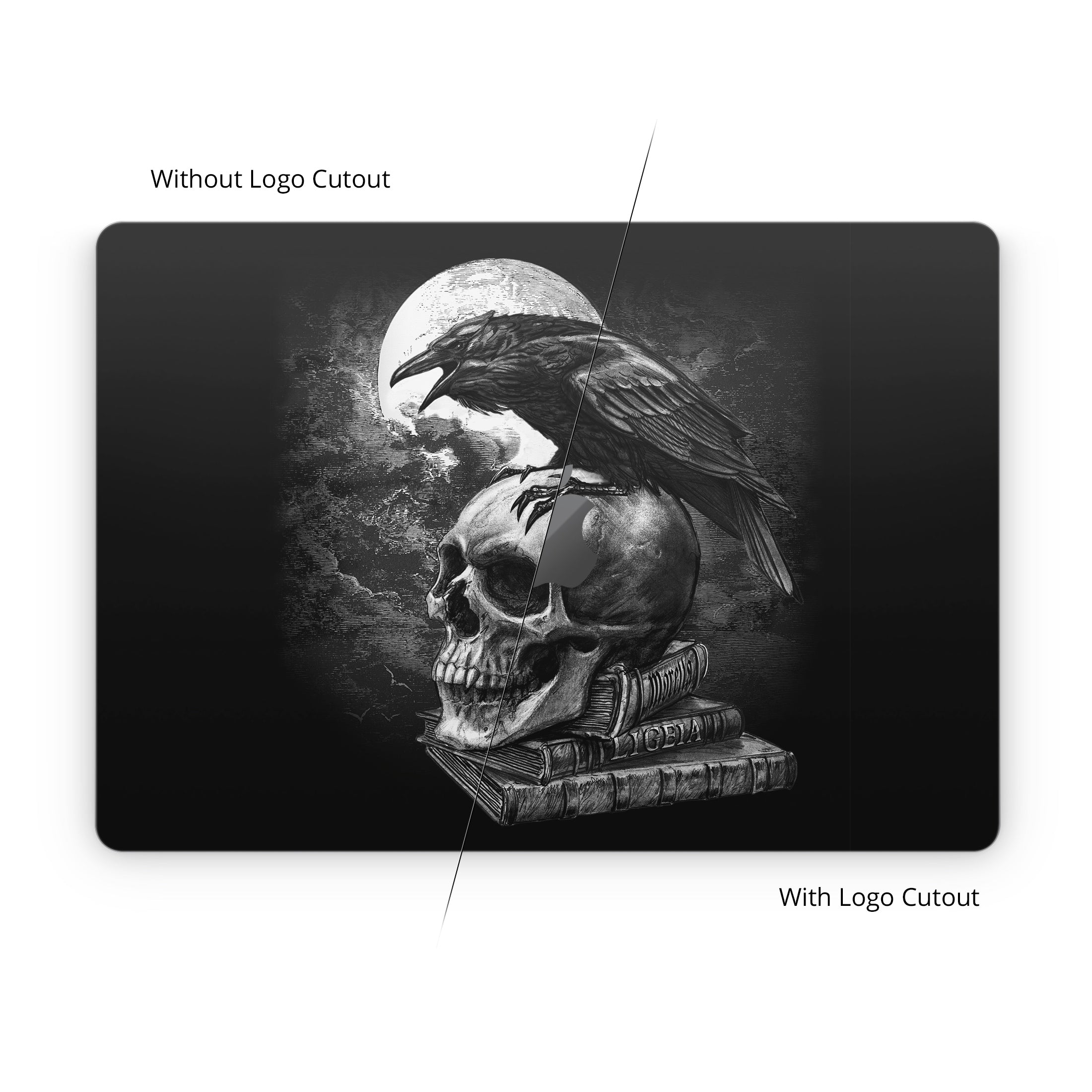Poe's Raven - Apple MacBook Skin