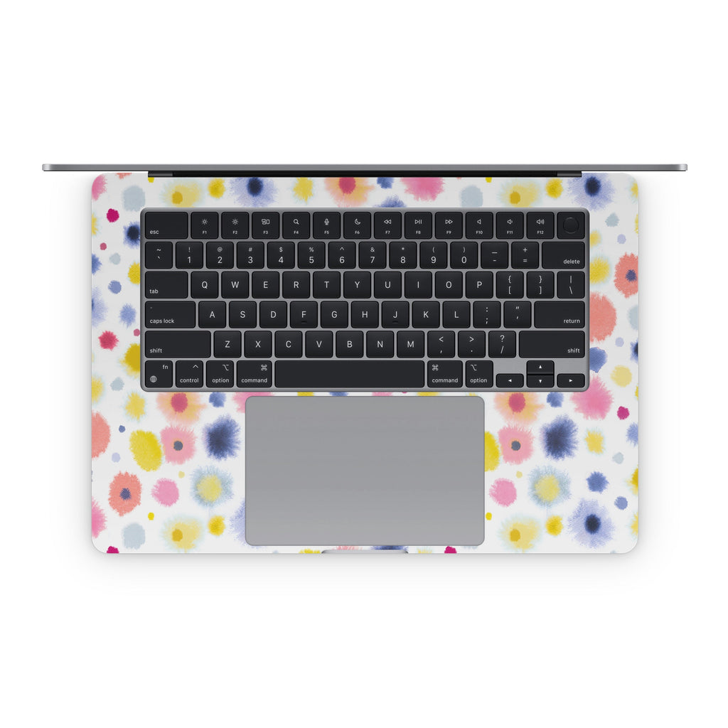 Red Blue Dots - Apple MacBook Skin