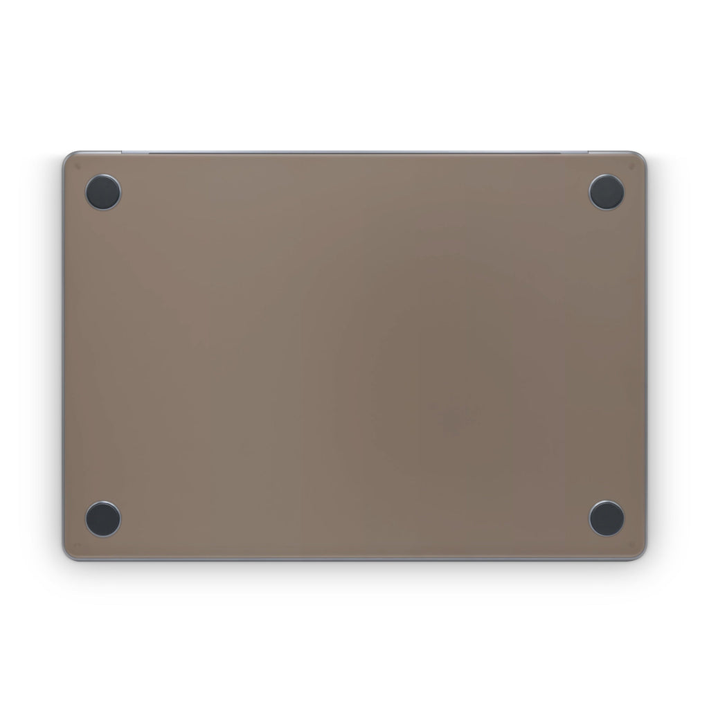 Solid State Flat Dark Earth - Apple MacBook Skin