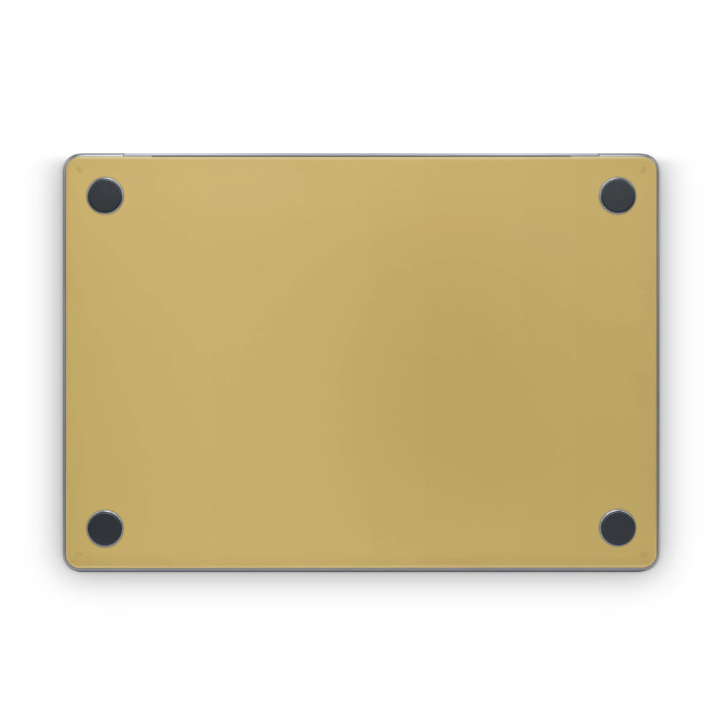 Solid State Mustard - Apple MacBook Skin