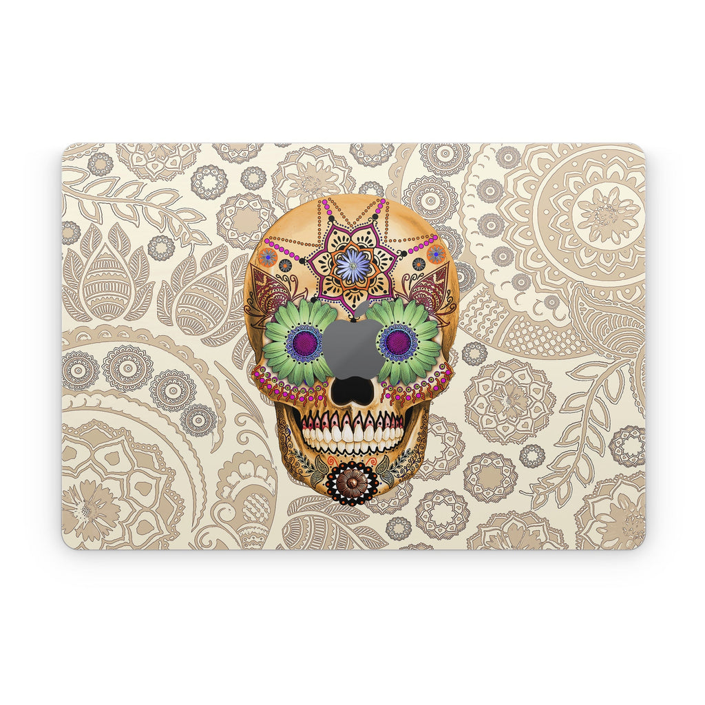 Sugar Skull Bone - Apple MacBook Skin