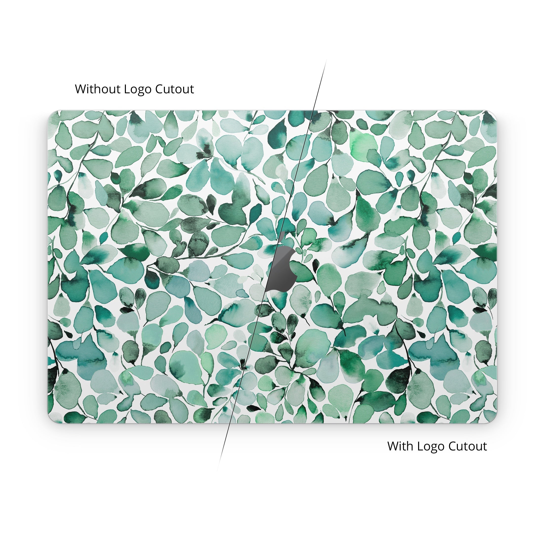 Watercolor Eucalyptus Leaves - Apple MacBook Skin