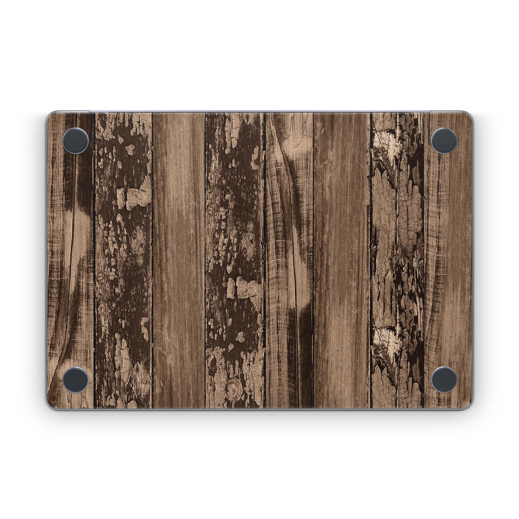 Weathered Wood - Apple MacBook Skin