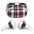 Pink Plaid - Meta Quest 2 Skin