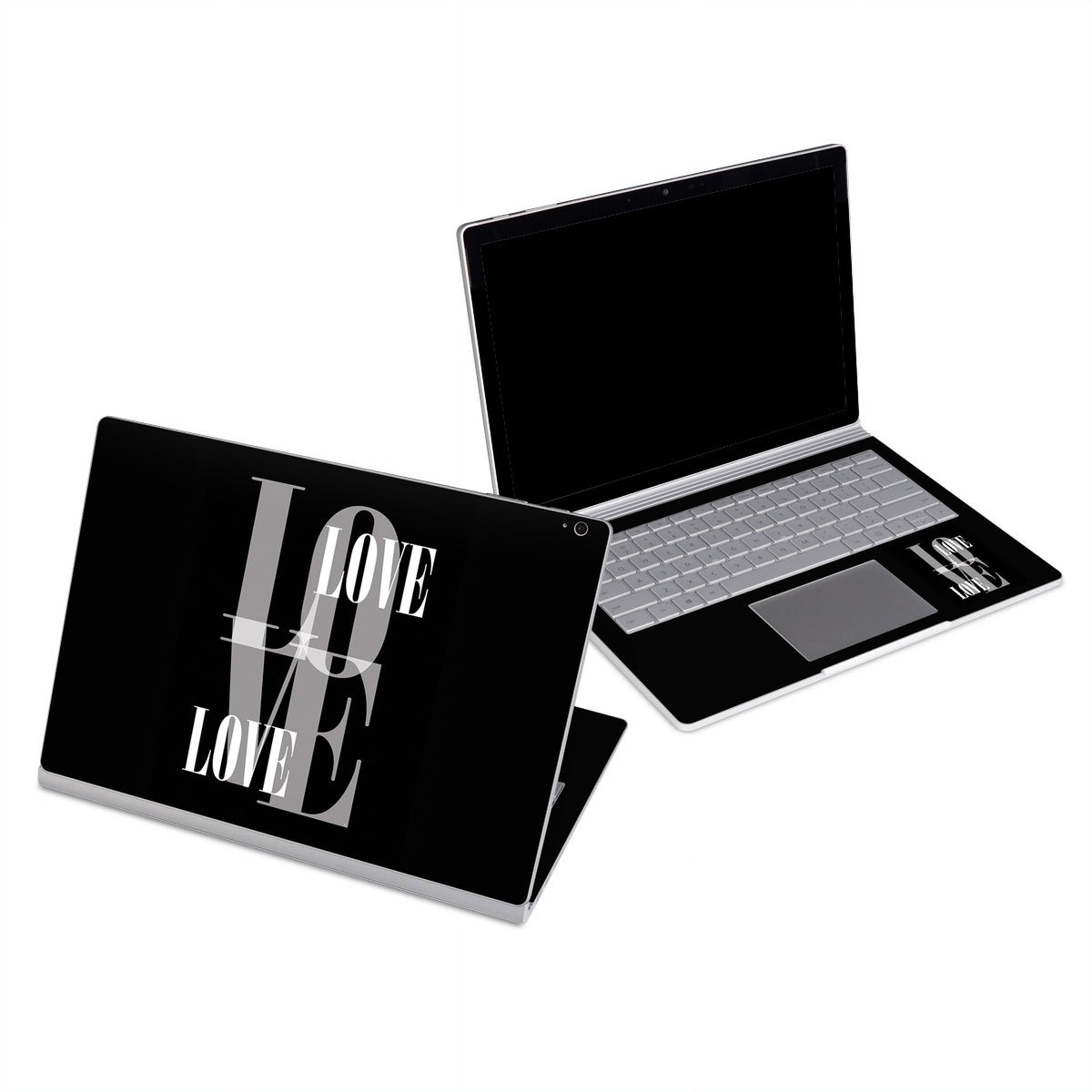 Black Love - Microsoft Surface Book Skin