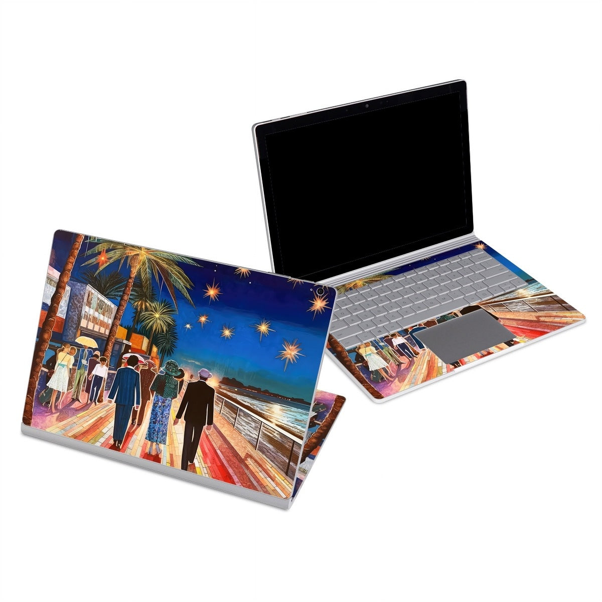 Evening Boardwalk - Microsoft Surface Book Skin