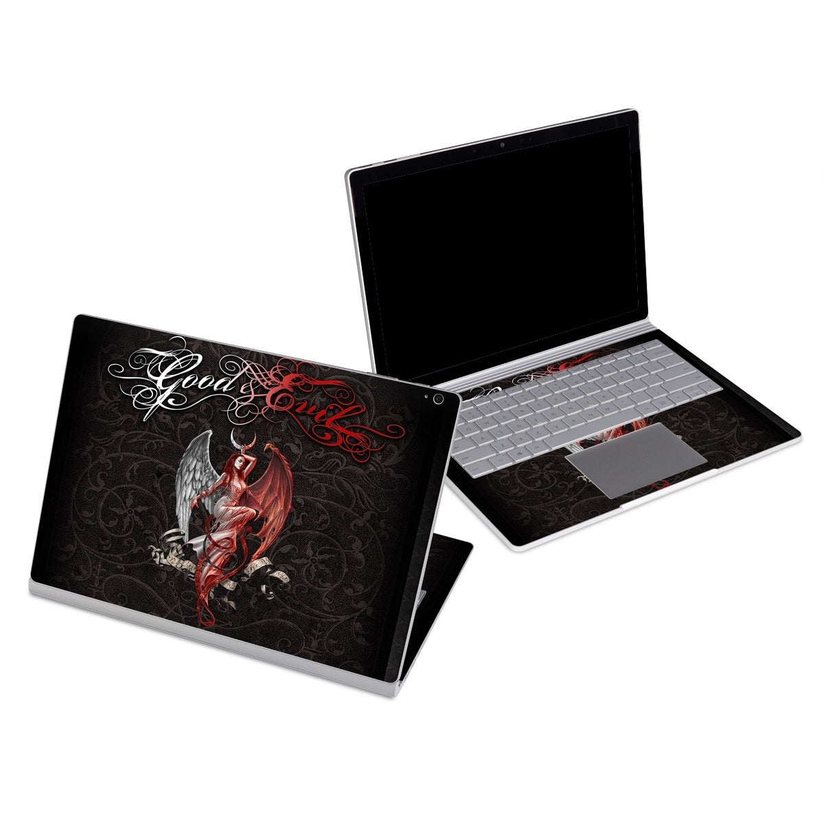 Good and Evil - Microsoft Surface Book Skin