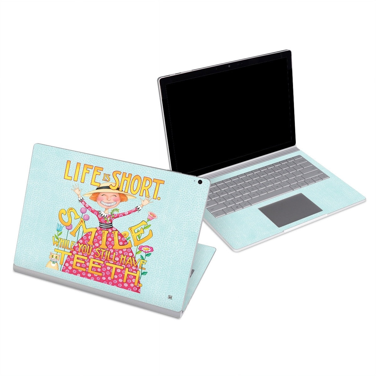 Life is Short - Microsoft Surface Book Skin