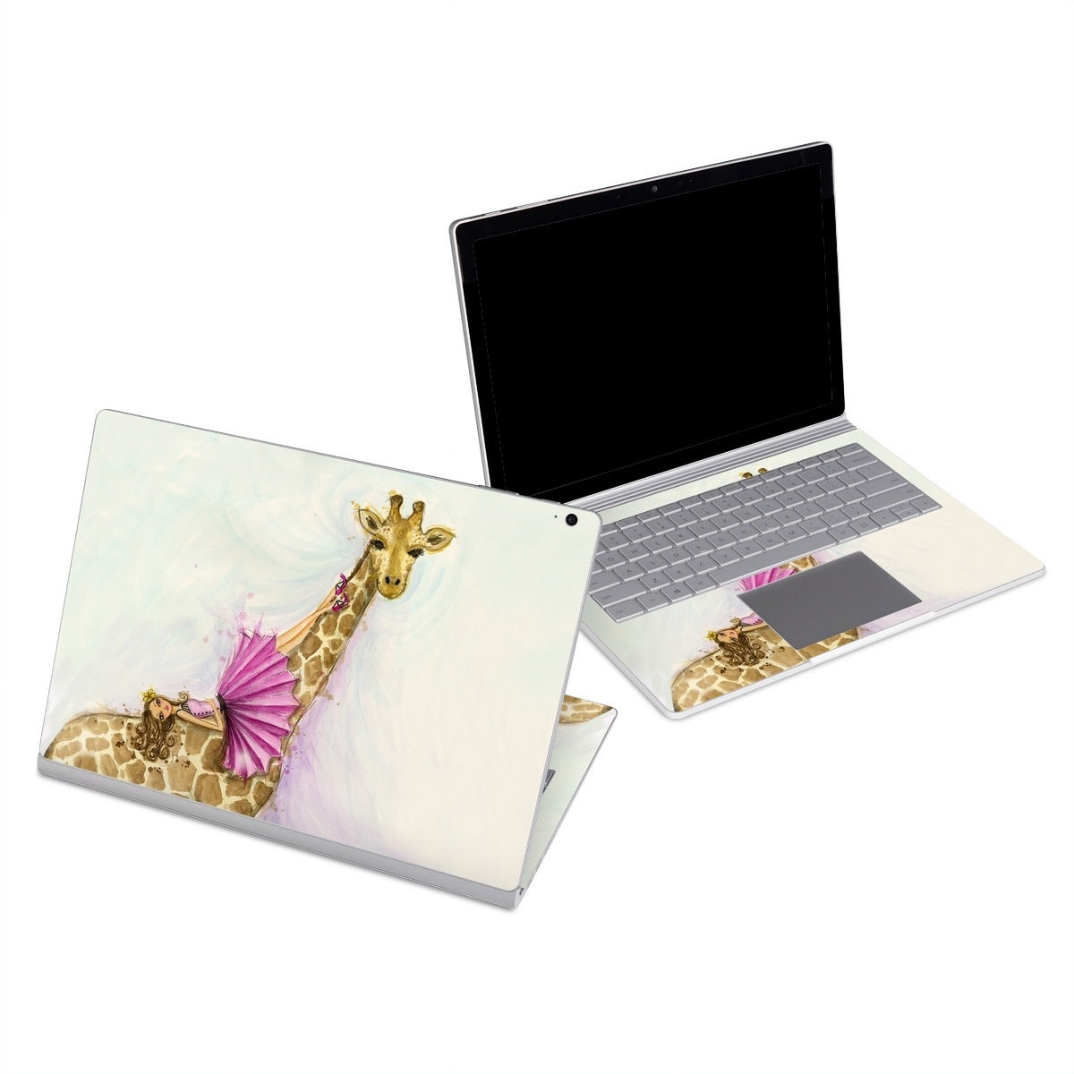 Lounge Giraffe - Microsoft Surface Book Skin