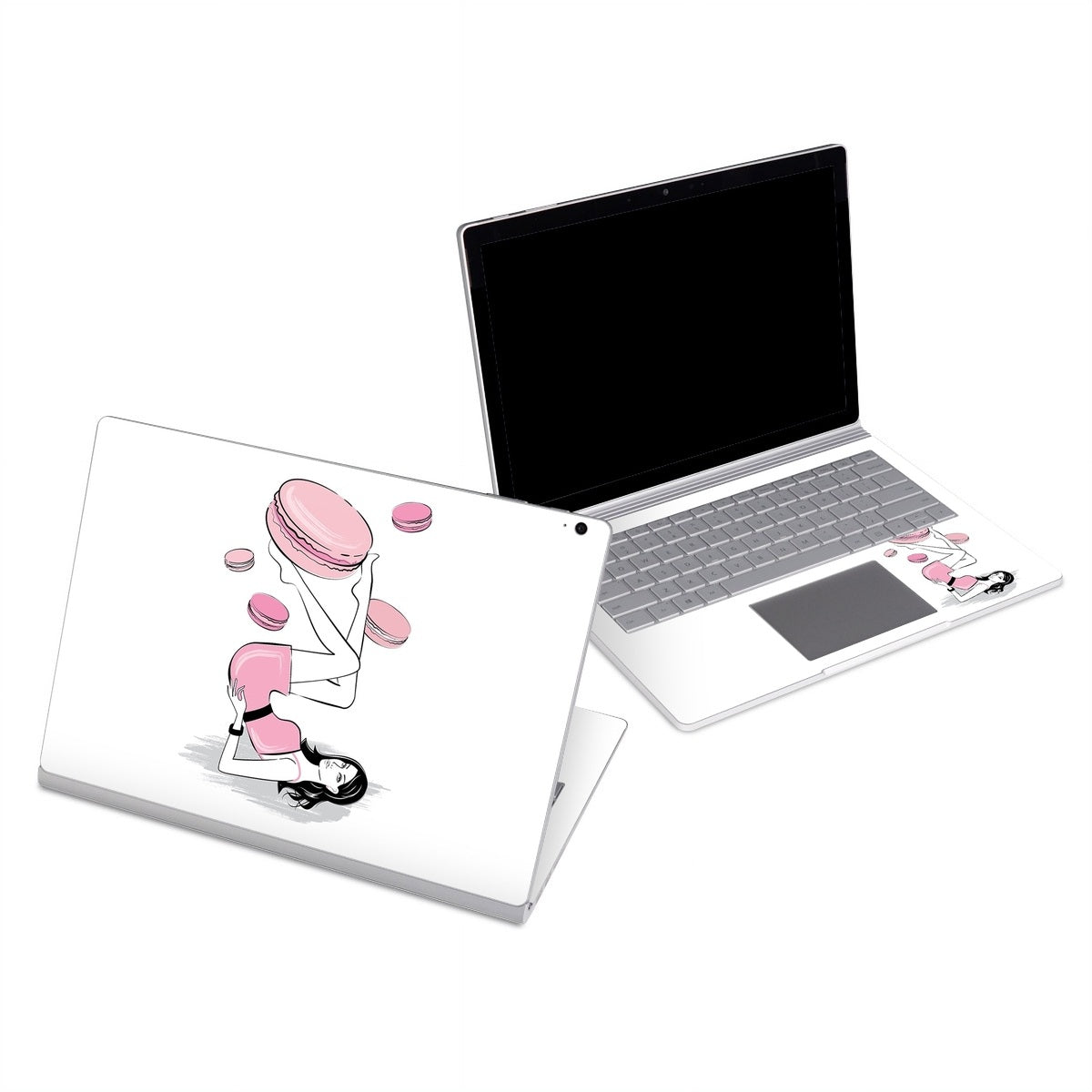 Macaron Girl - Microsoft Surface Book Skin