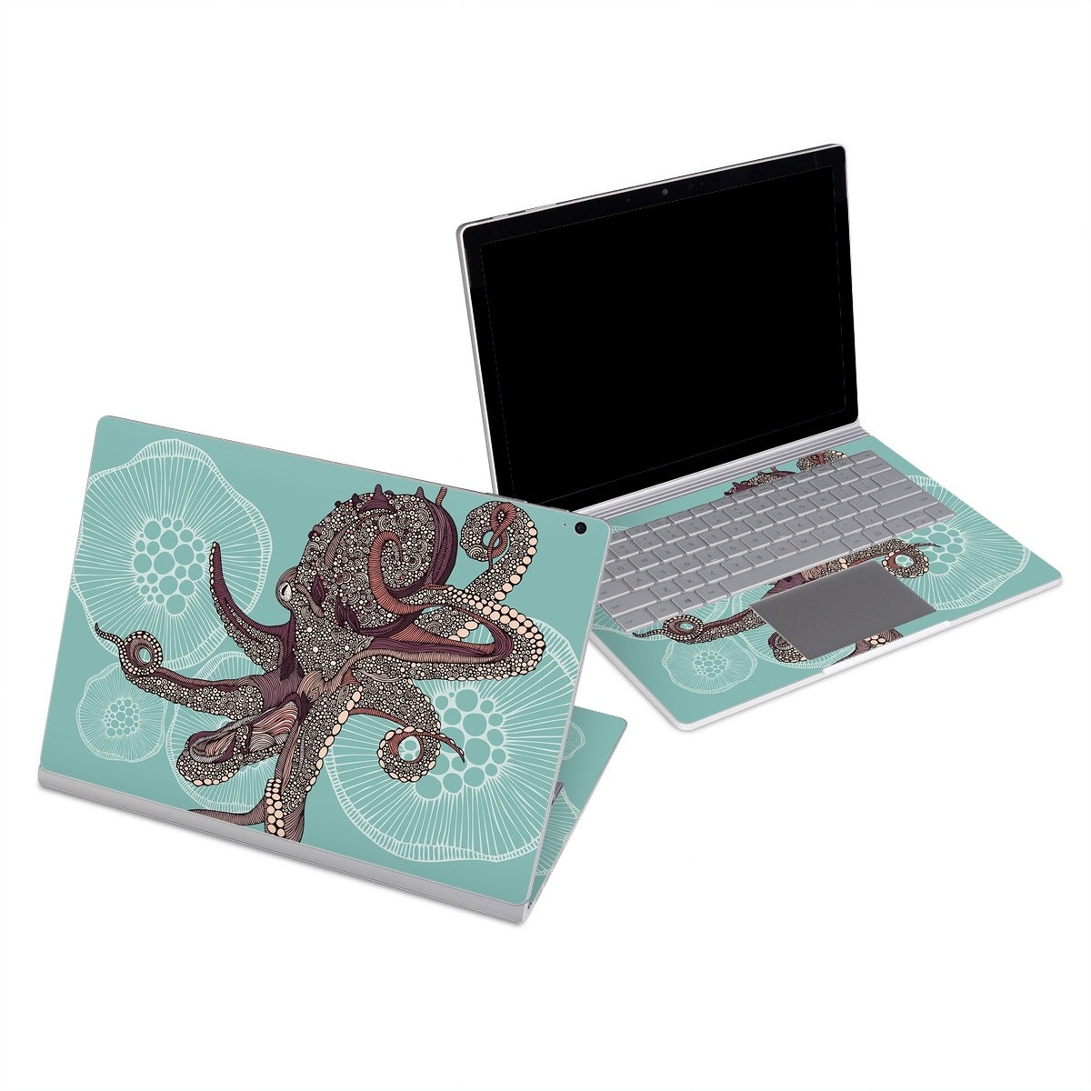 Octopus Bloom - Microsoft Surface Book Skin