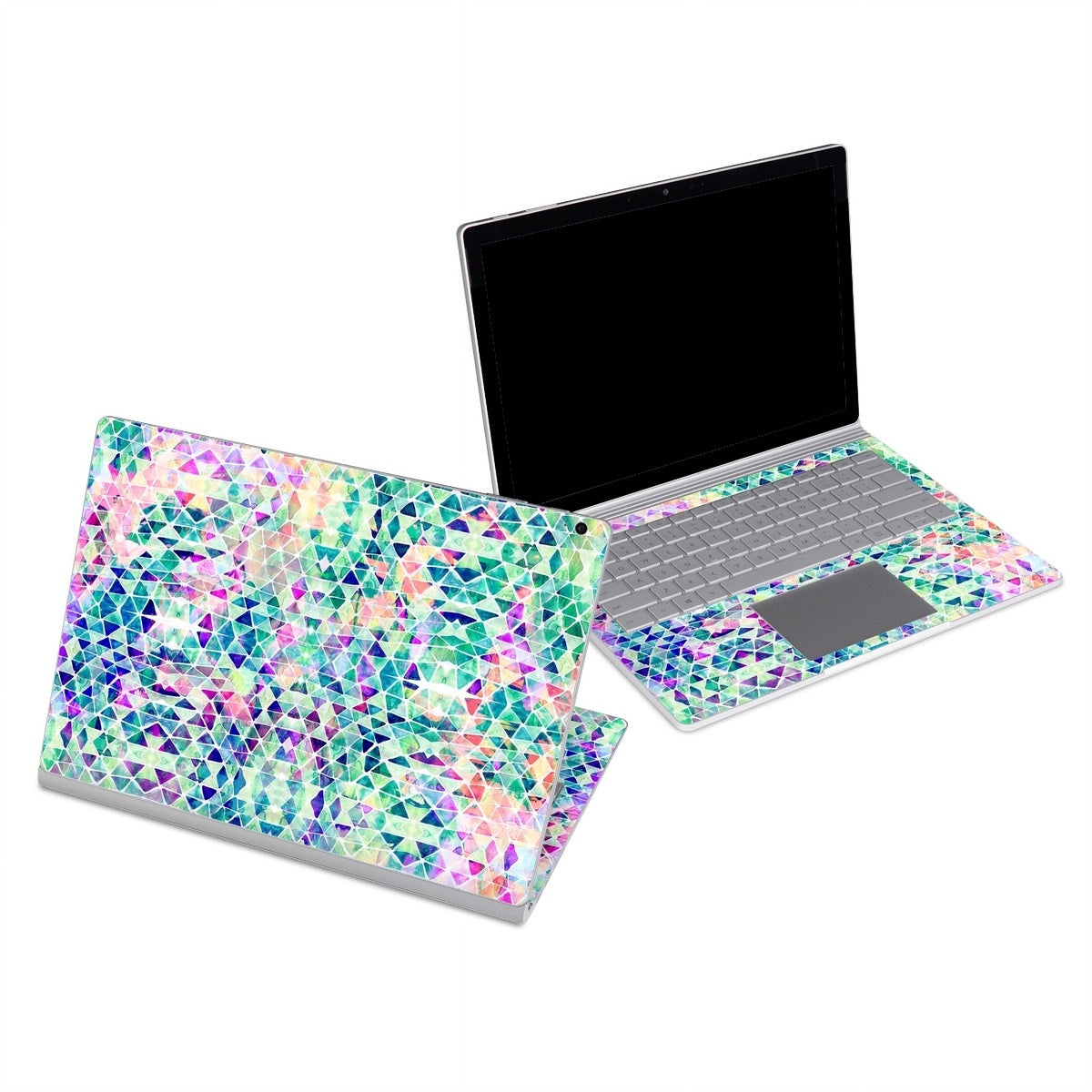 Pastel Triangle - Microsoft Surface Book Skin