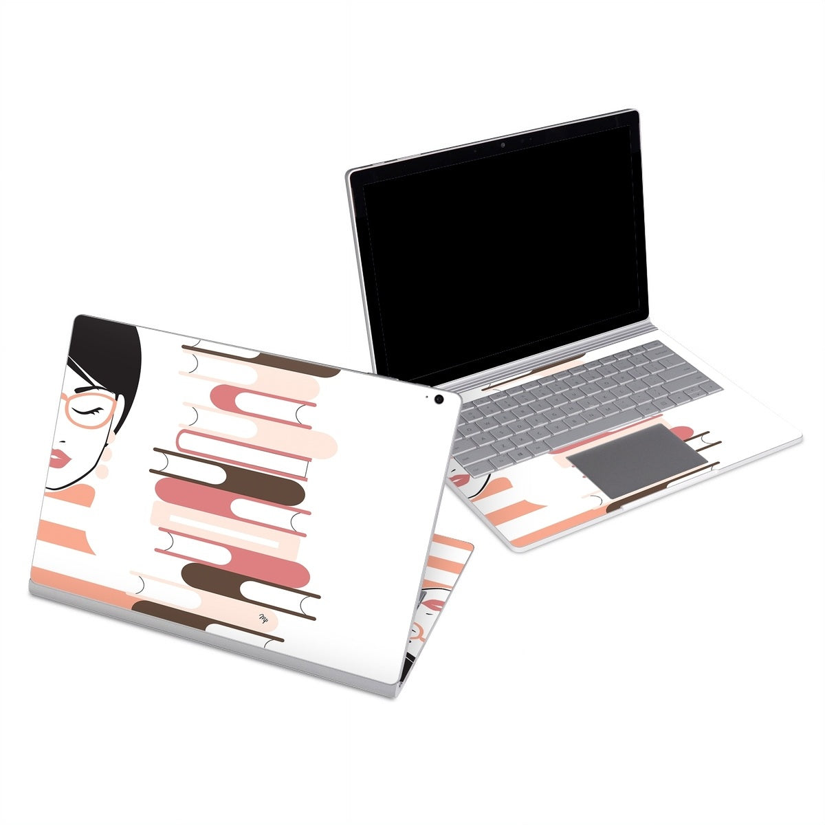 Time To Read - Microsoft Surface Book Skin