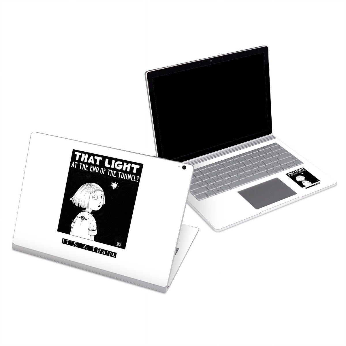 Train Tunnel - Microsoft Surface Book Skin