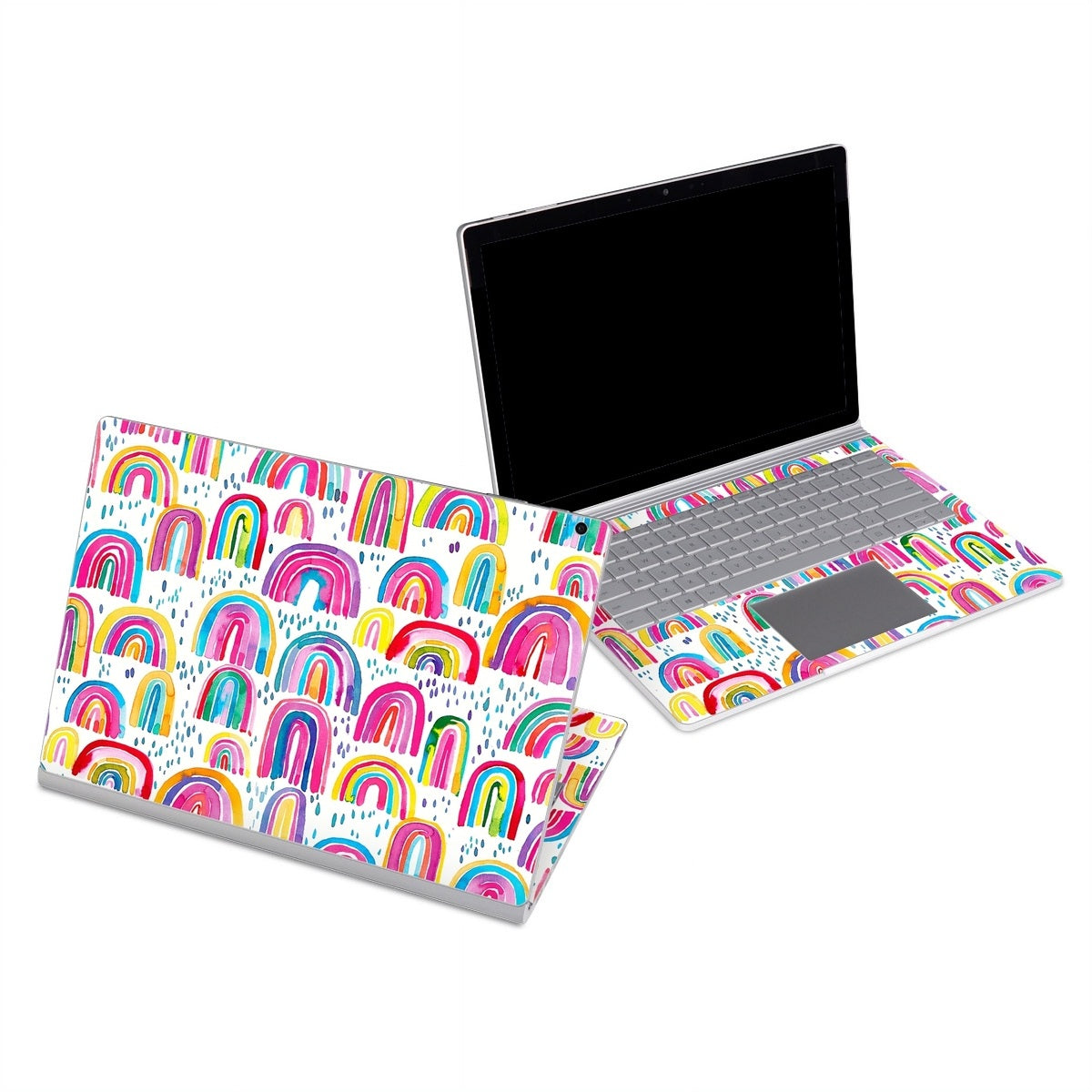 Watercolor Rainbows - Microsoft Surface Book Skin
