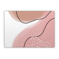 Abstract Pink and Brown - Microsoft Surface Laptop Skin
