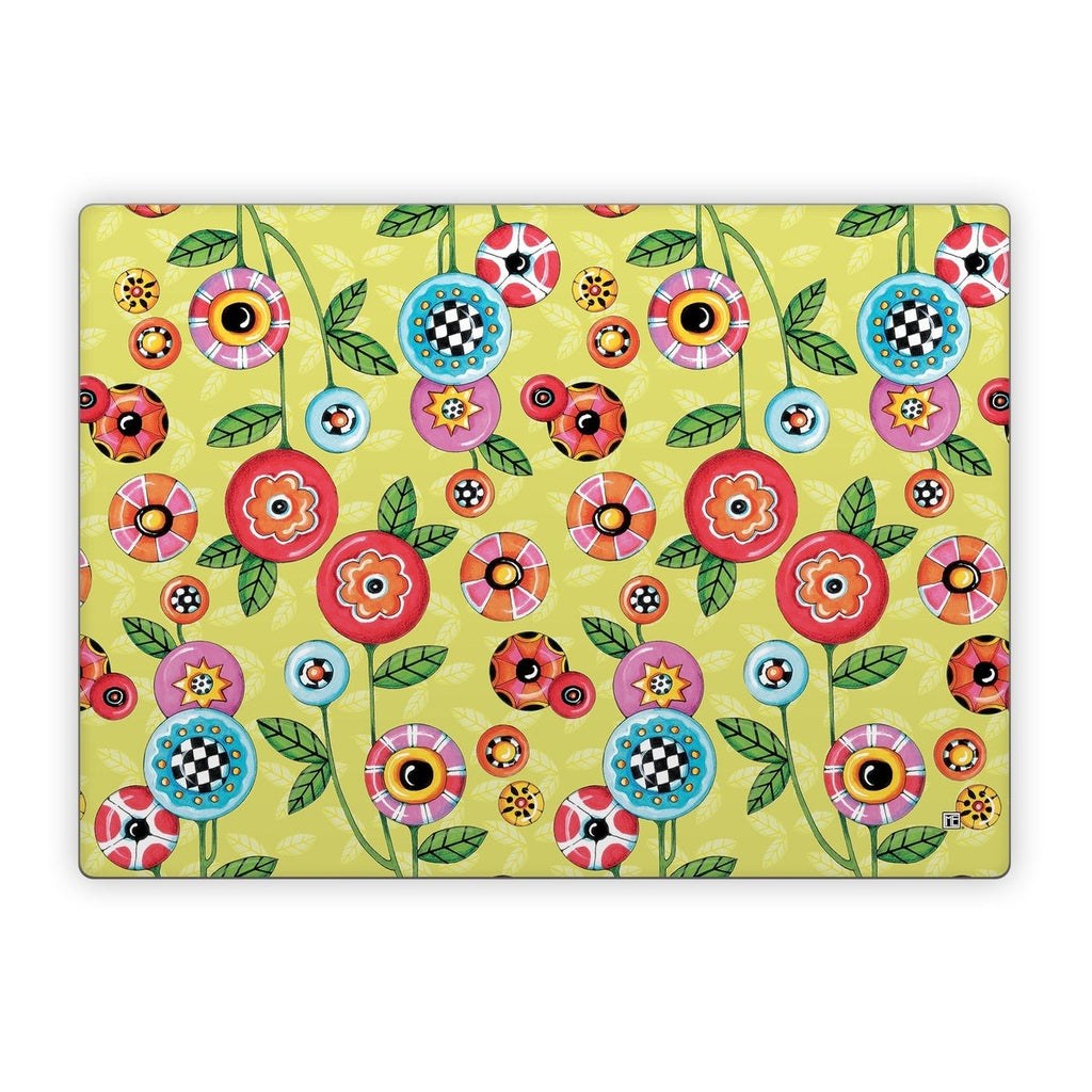 Button Flowers - Microsoft Surface Laptop Skin