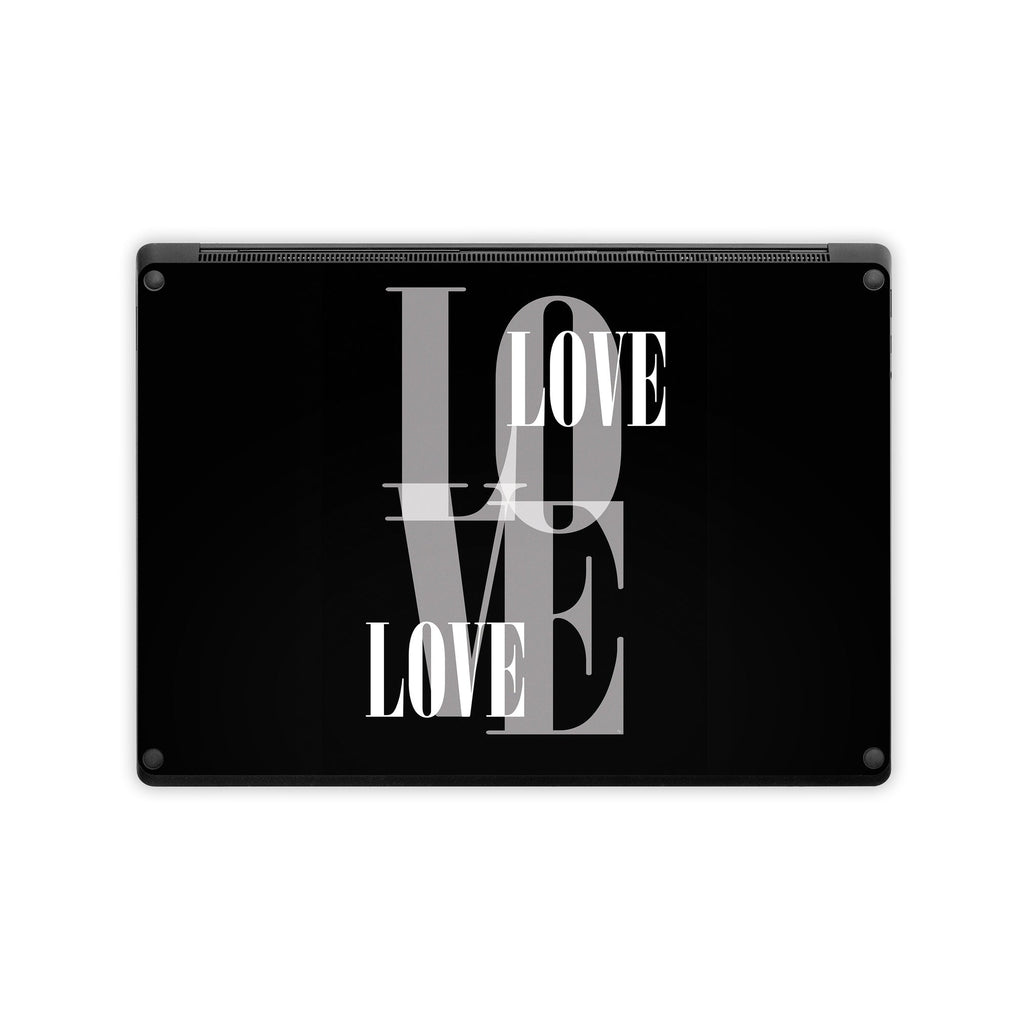 Black Love - Microsoft Surface Laptop Skin