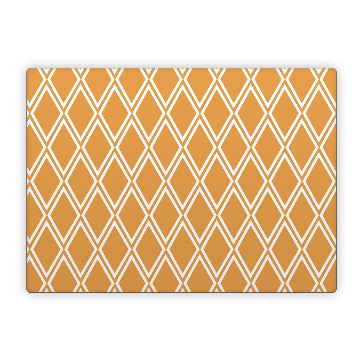 Orange Checks - Microsoft Surface Laptop Skin
