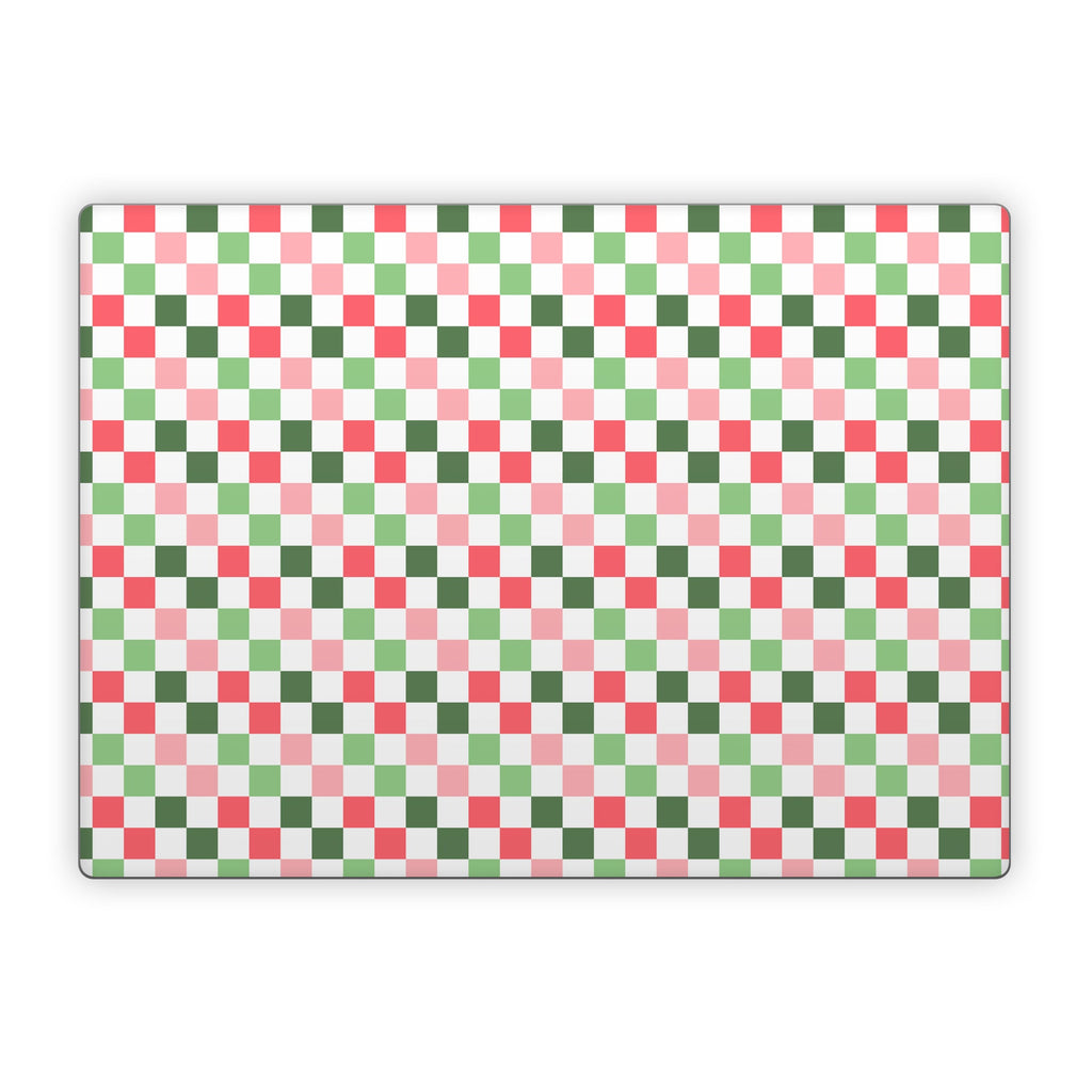 Christmas Checkers - Microsoft Surface Laptop Skin