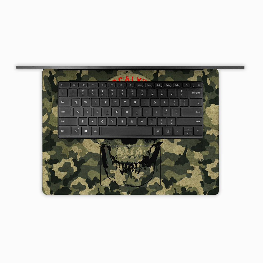 Camo Skull - Microsoft Surface Laptop Skin