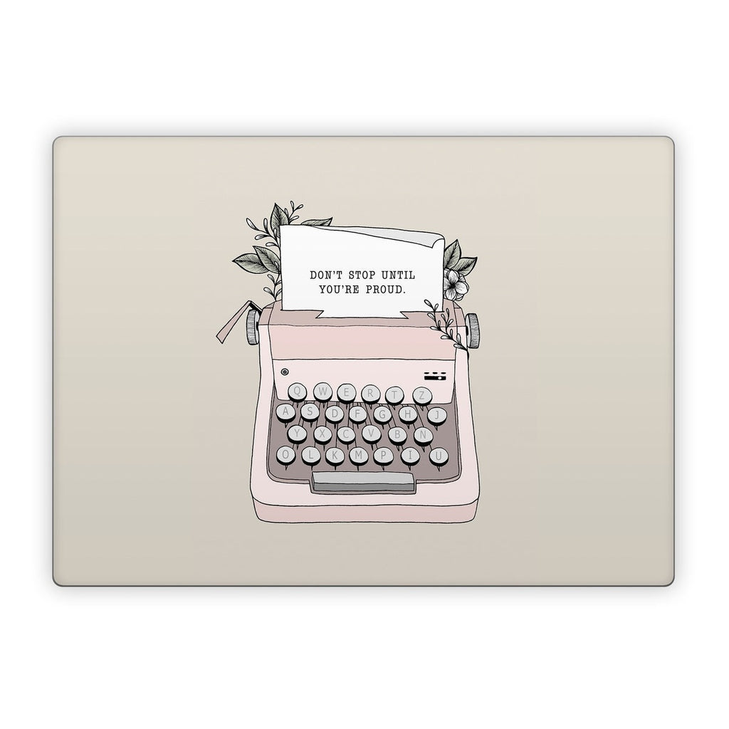 Dont Stop - Microsoft Surface Laptop Skin