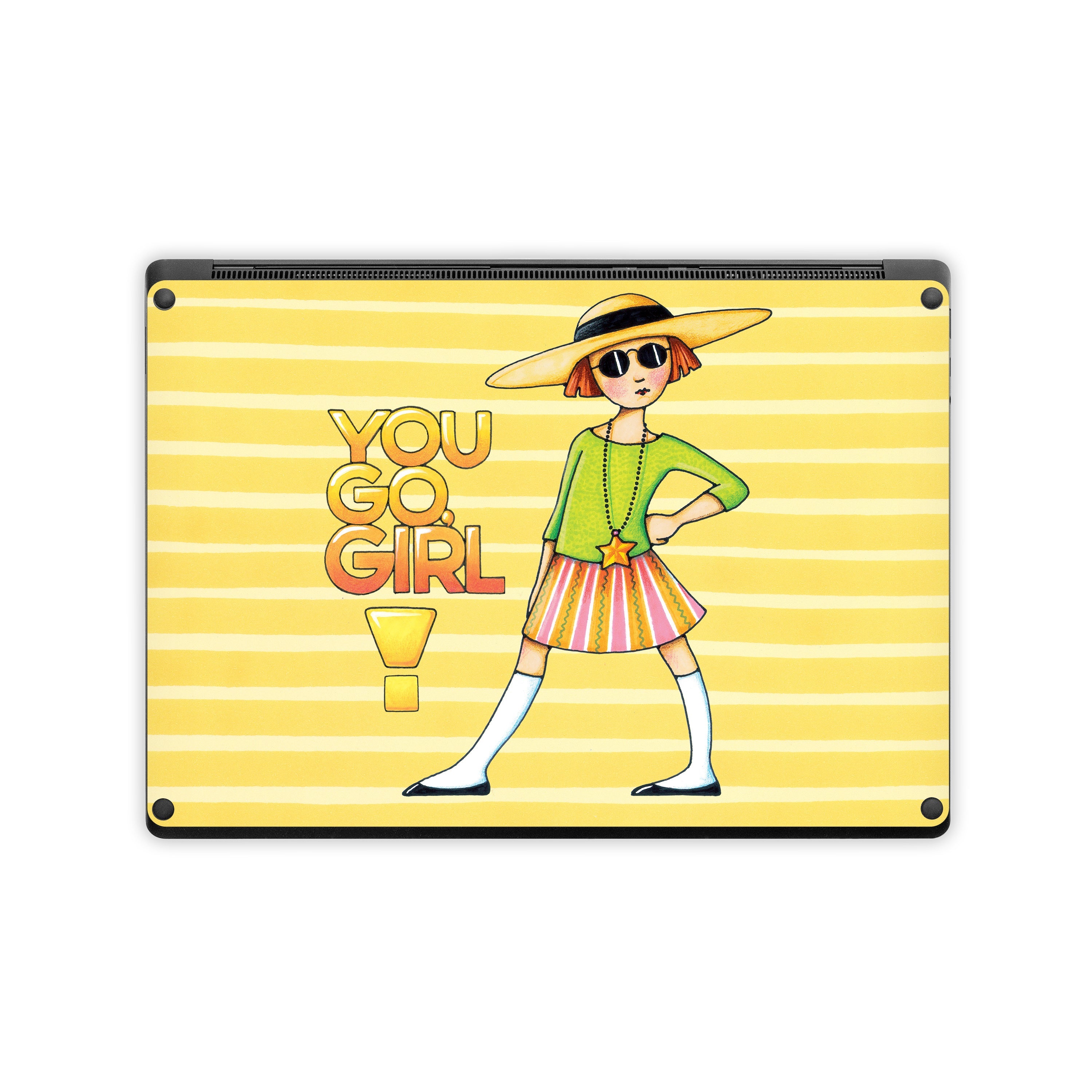 You Go Girl - Microsoft Surface Laptop Skin