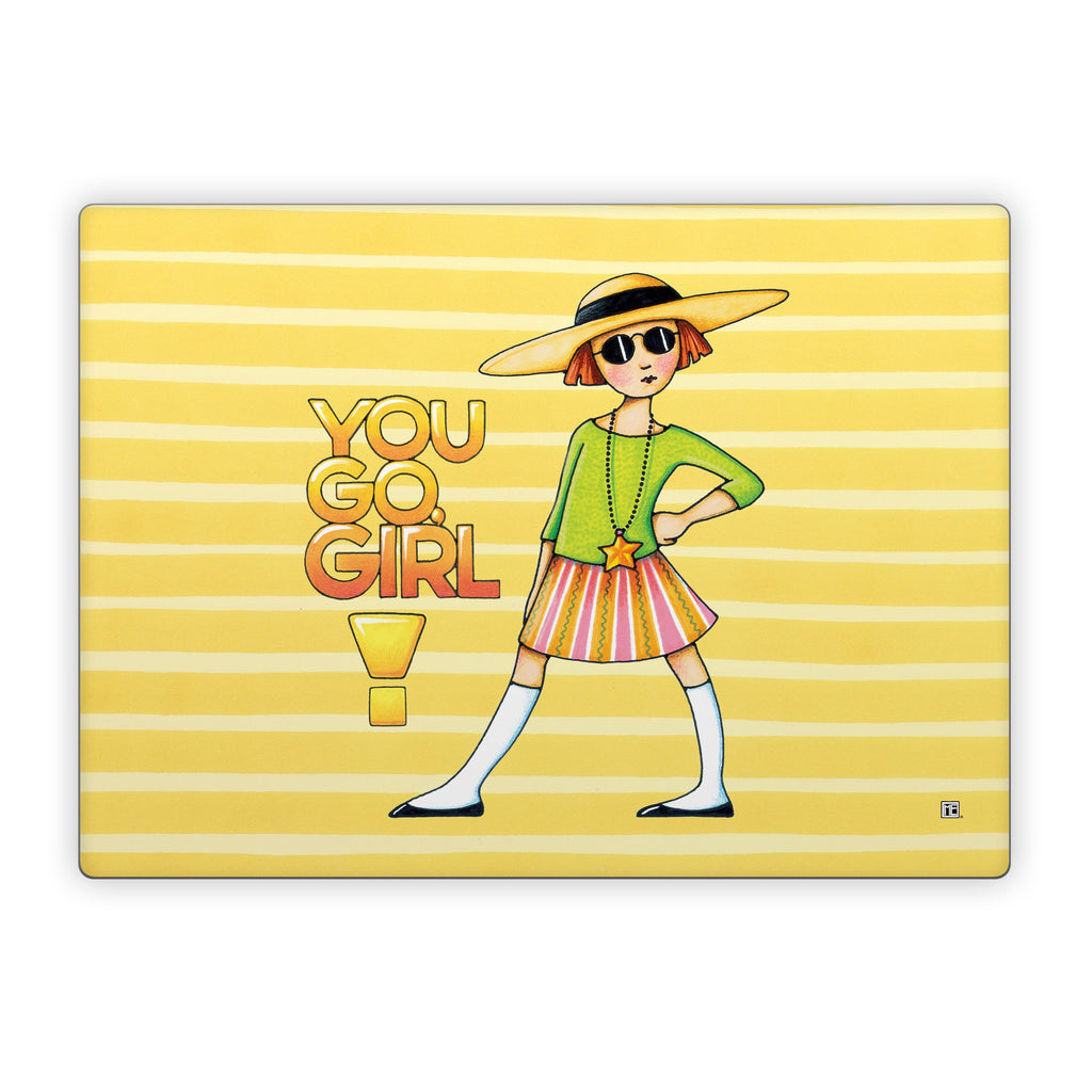 You Go Girl - Microsoft Surface Laptop Skin