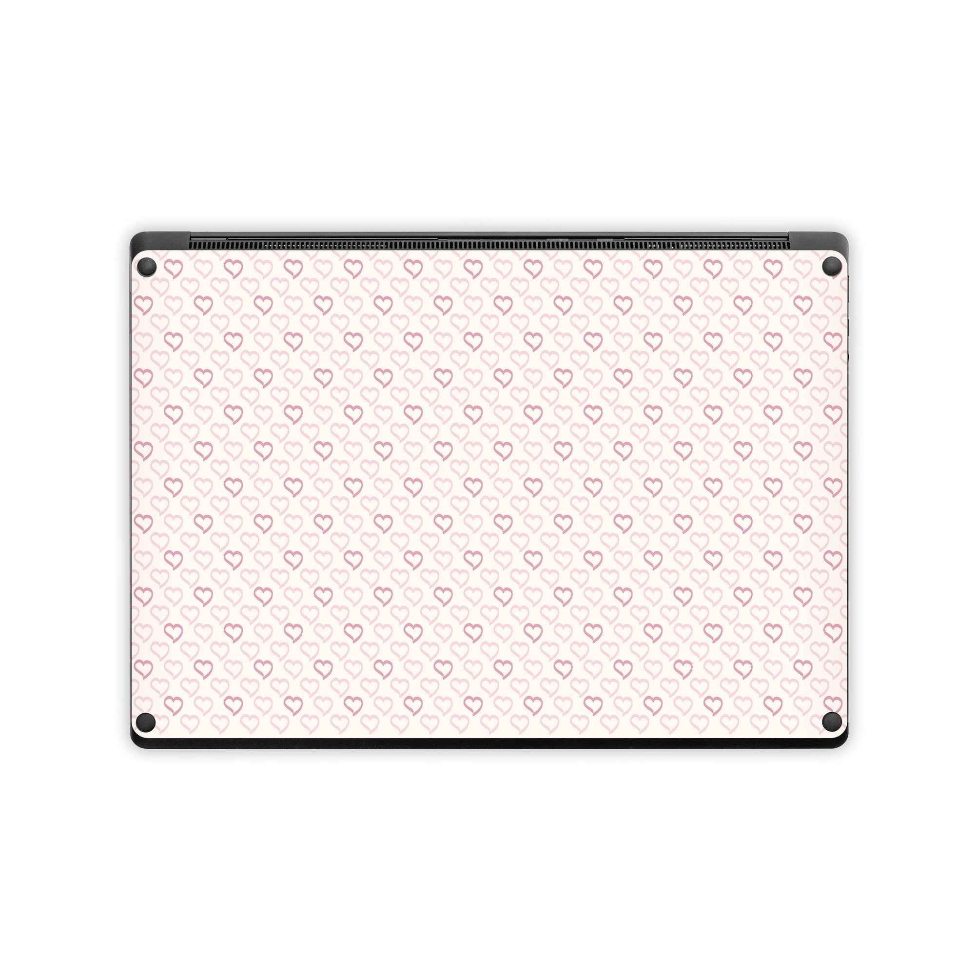 Patterned Hearts - Microsoft Surface Laptop Skin