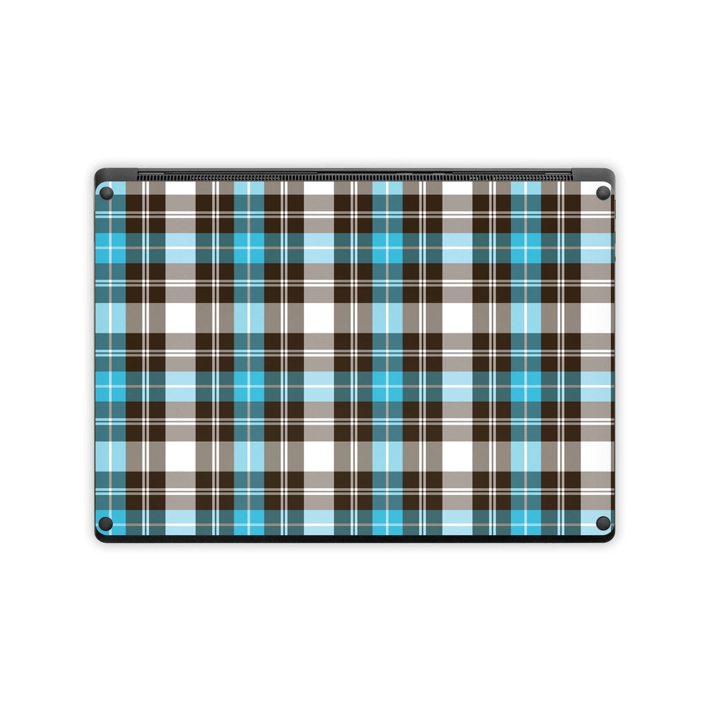 Turquoise Plaid - Microsoft Surface Laptop Skin