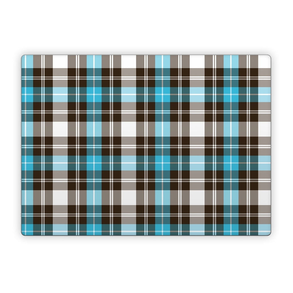 Turquoise Plaid - Microsoft Surface Laptop Skin
