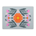 Pink and Orange Flowers - Microsoft Surface Laptop Skin