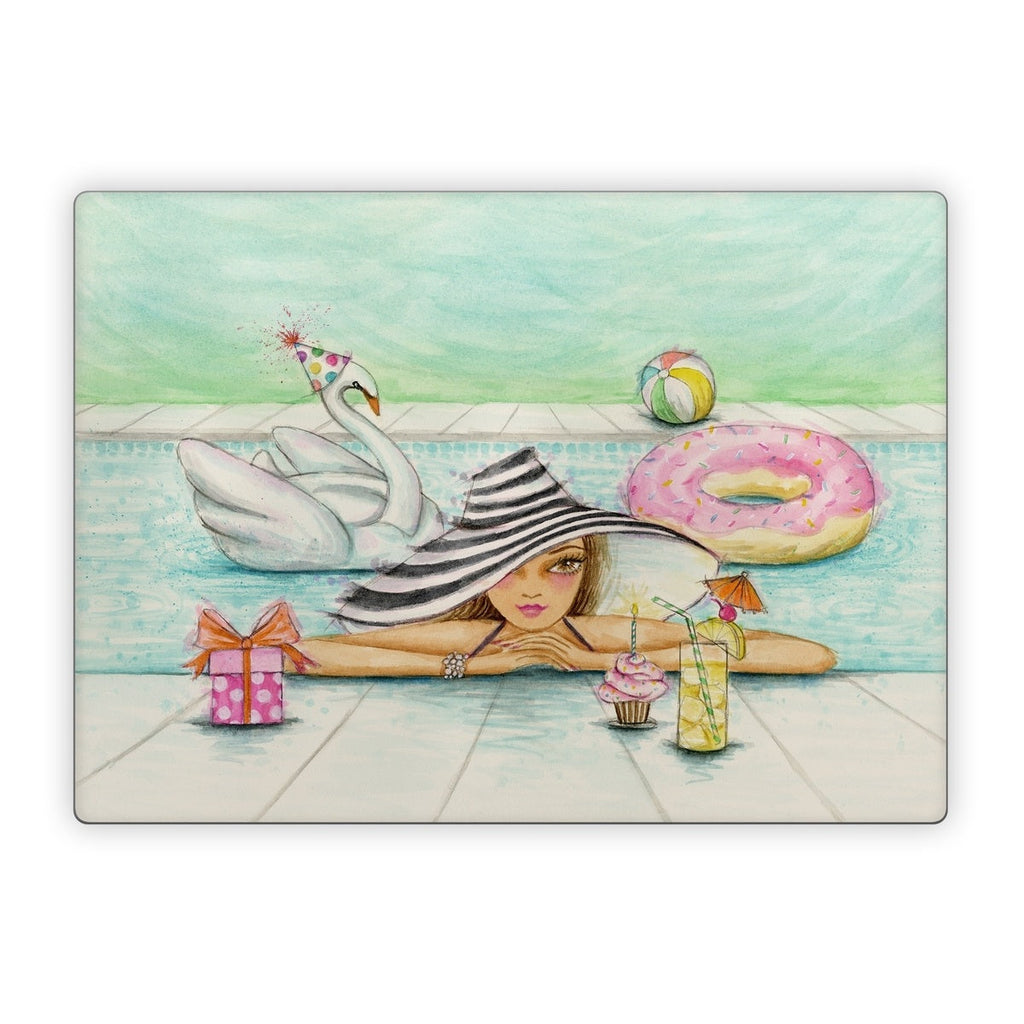 Delphine at the Pool Party - Microsoft Surface Laptop Skin