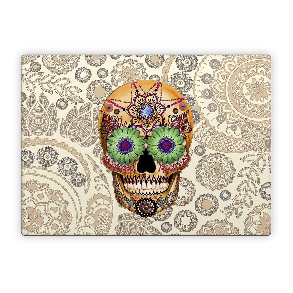 Sugar Skull Bone - Microsoft Surface Laptop Skin