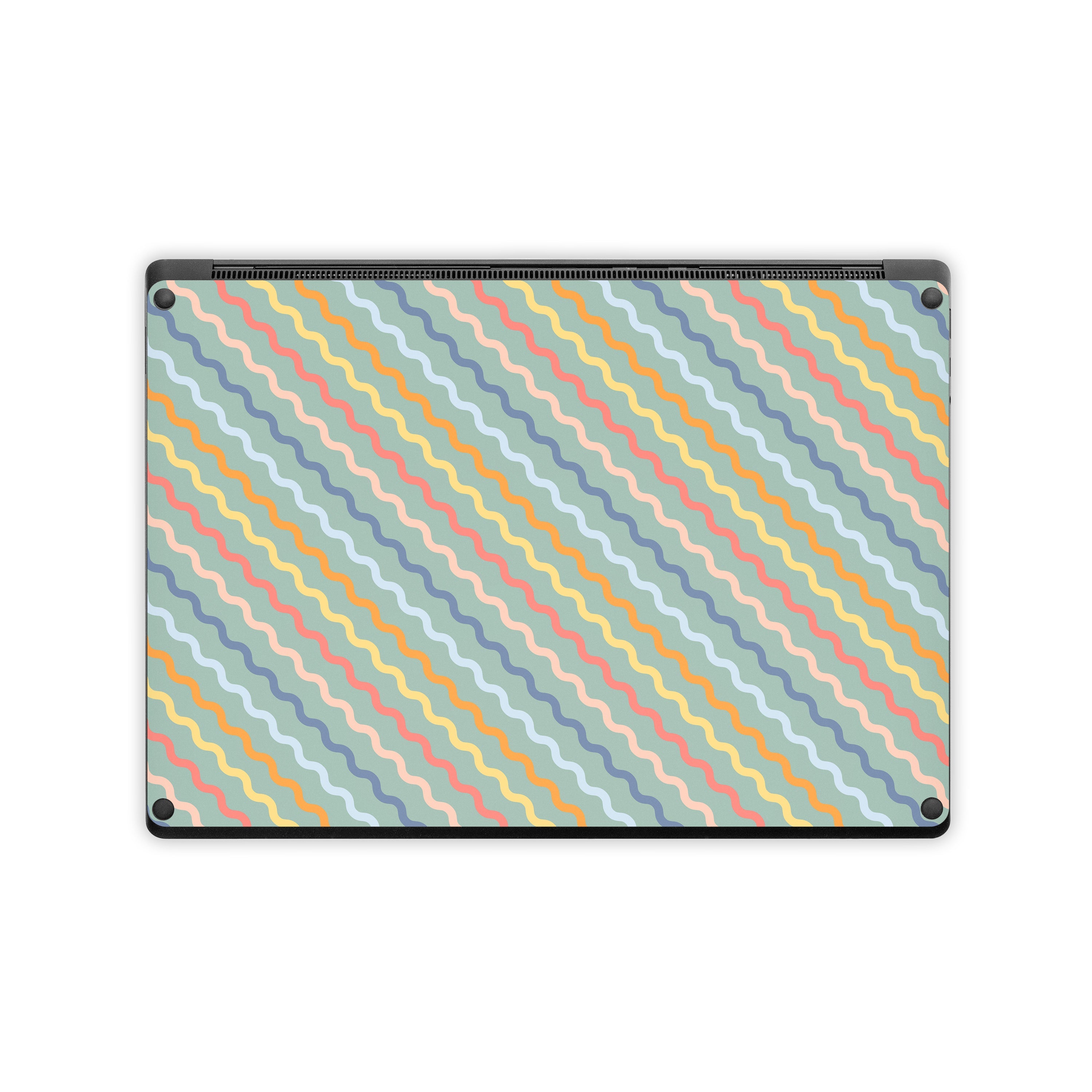 Wavy Diagonal Lines - Microsoft Surface Laptop Skin