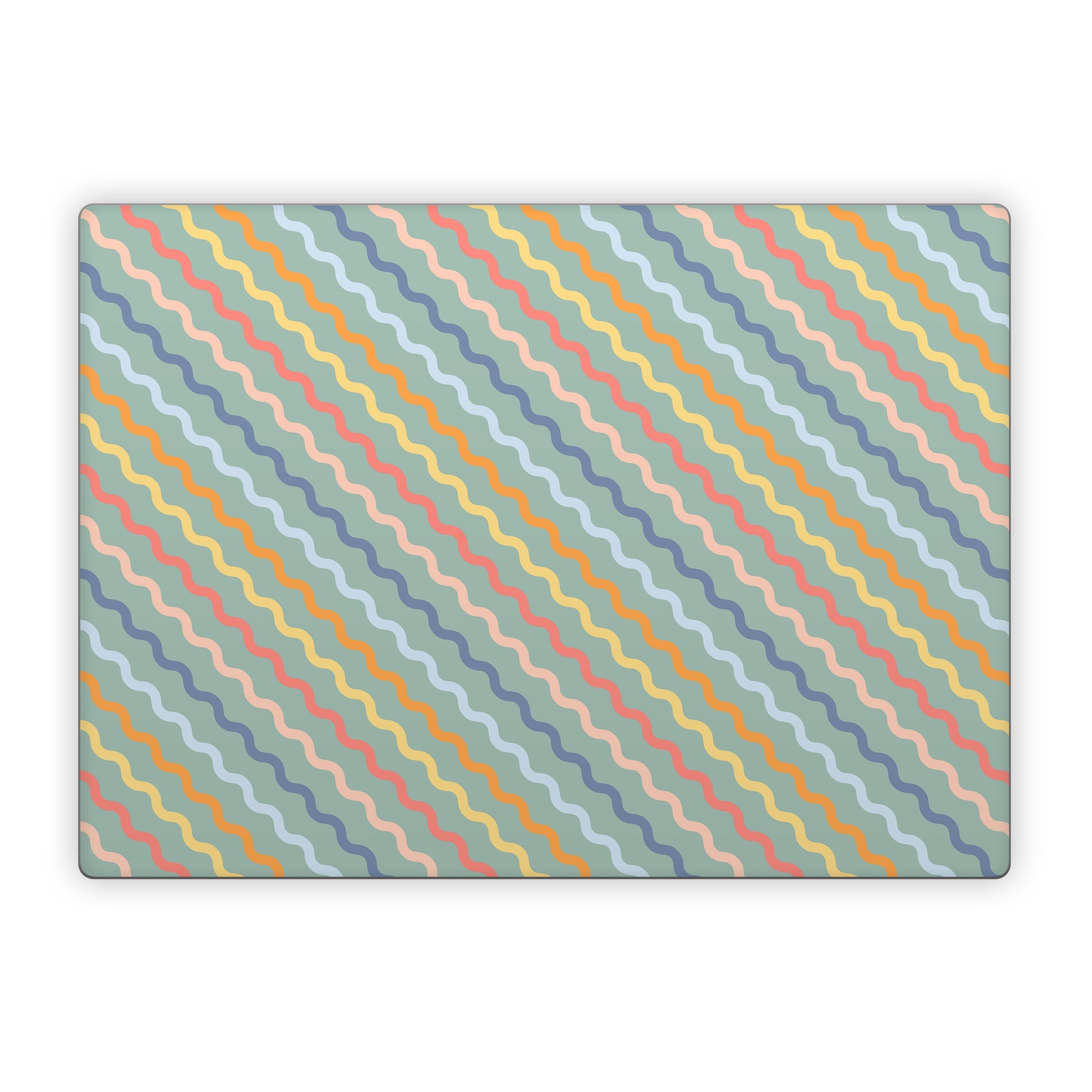Wavy Diagonal Lines - Microsoft Surface Laptop Skin