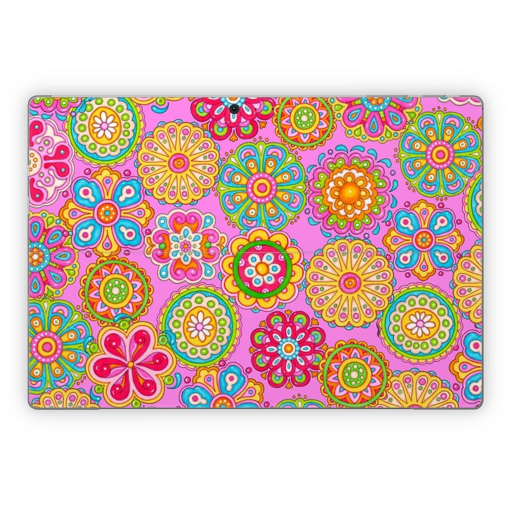 Bright Flowers - Microsoft Surface Pro Skin