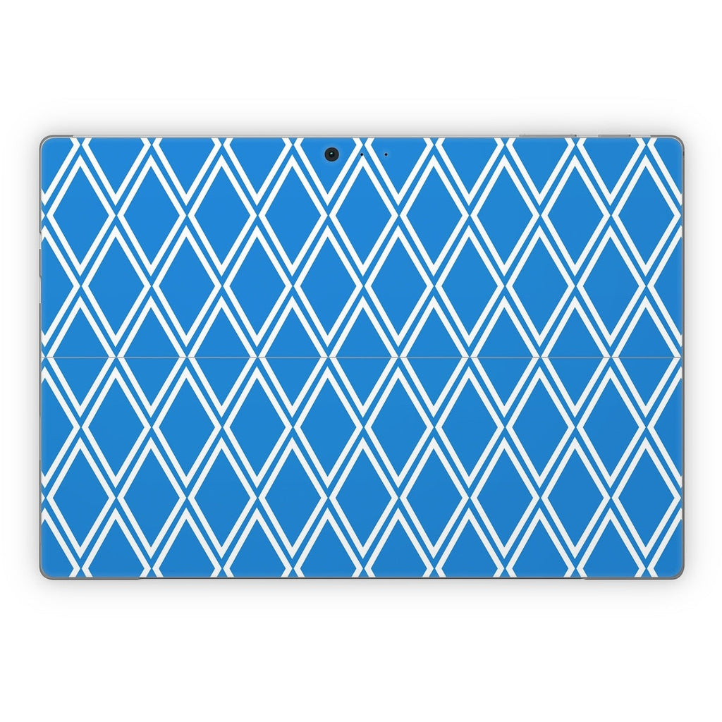 Blue Checks - Microsoft Surface Pro Skin