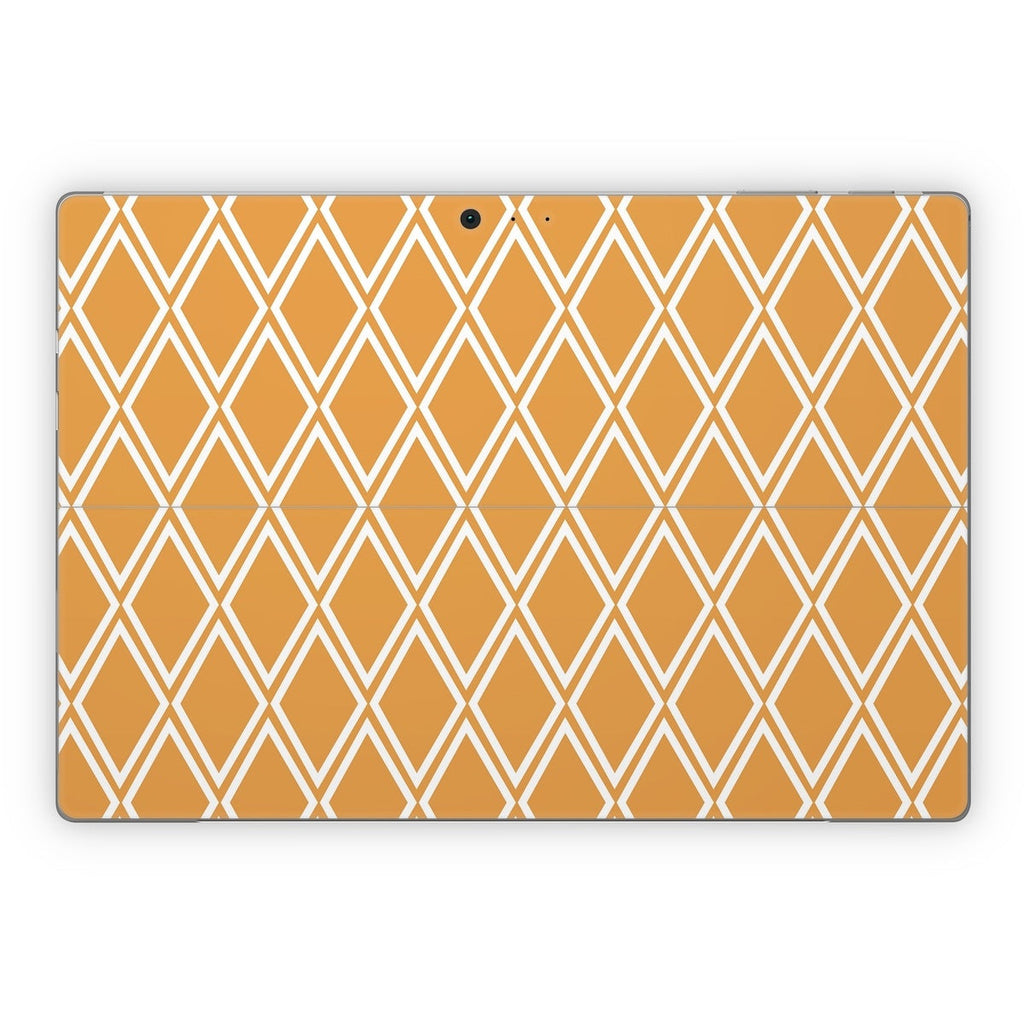 Orange Checks - Microsoft Surface Pro Skin