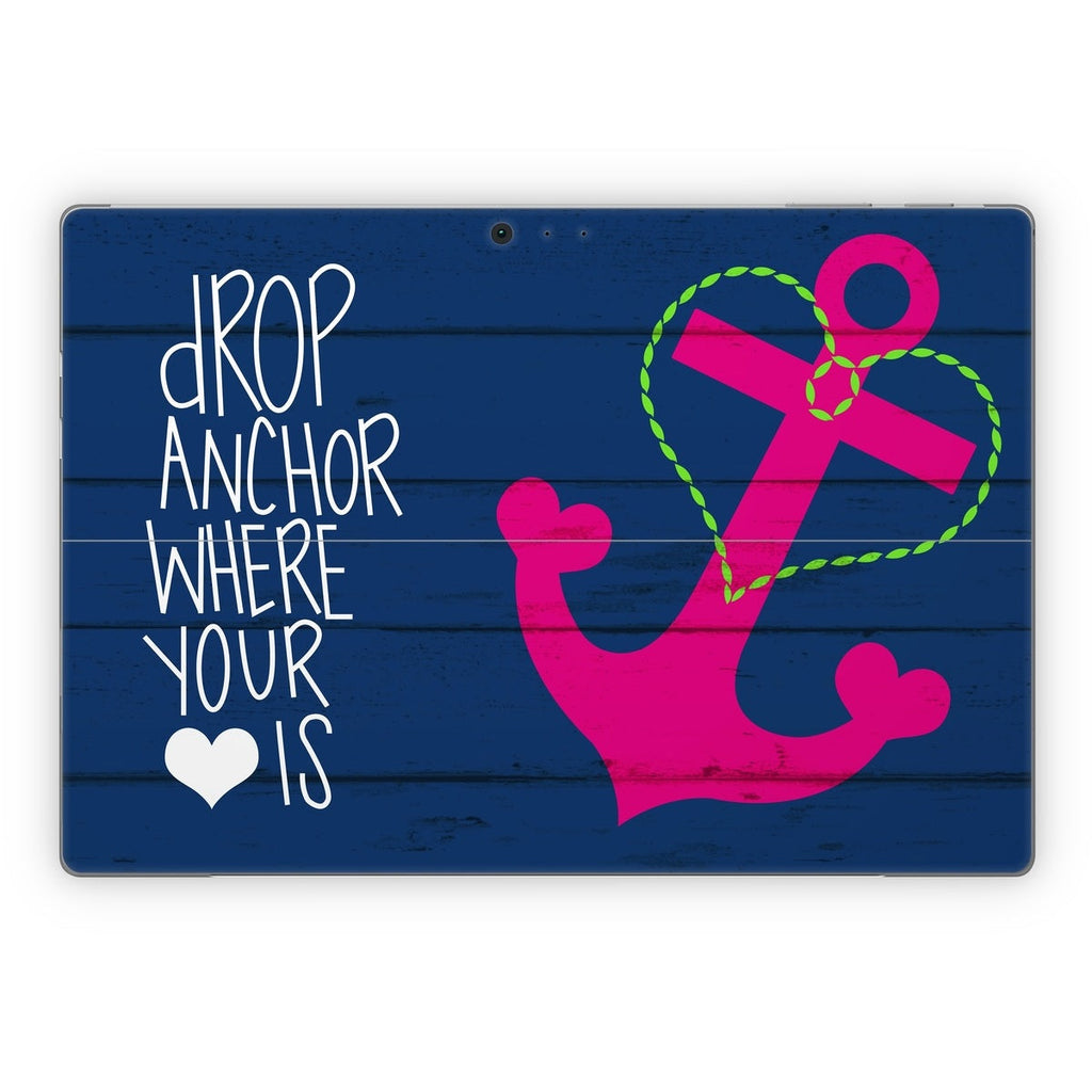 Drop Anchor - Microsoft Surface Pro Skin