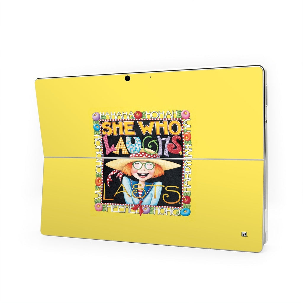She Who Laughs - Microsoft Surface Pro Skin
