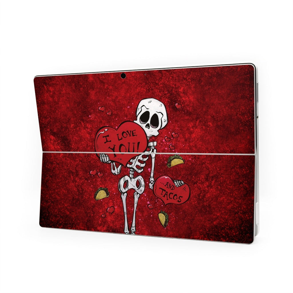 I Love You And Tacos - Microsoft Surface Pro Skin