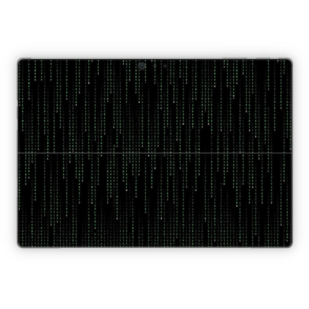Matrix Style Code - Microsoft Surface Pro Skin