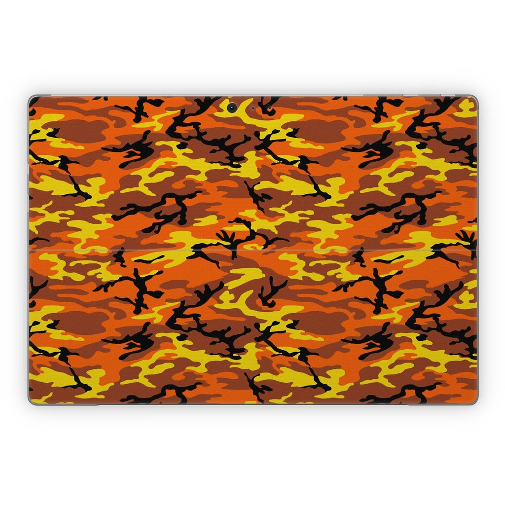 Orange Camo - Microsoft Surface Pro Skin