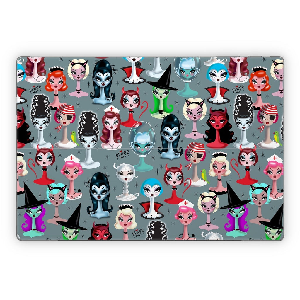 Spooky Dolls - Microsoft Surface Pro Skin
